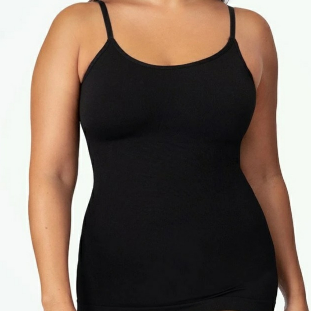 NWT Black Shapermint Scoop Neck Shaping Cami 4XL